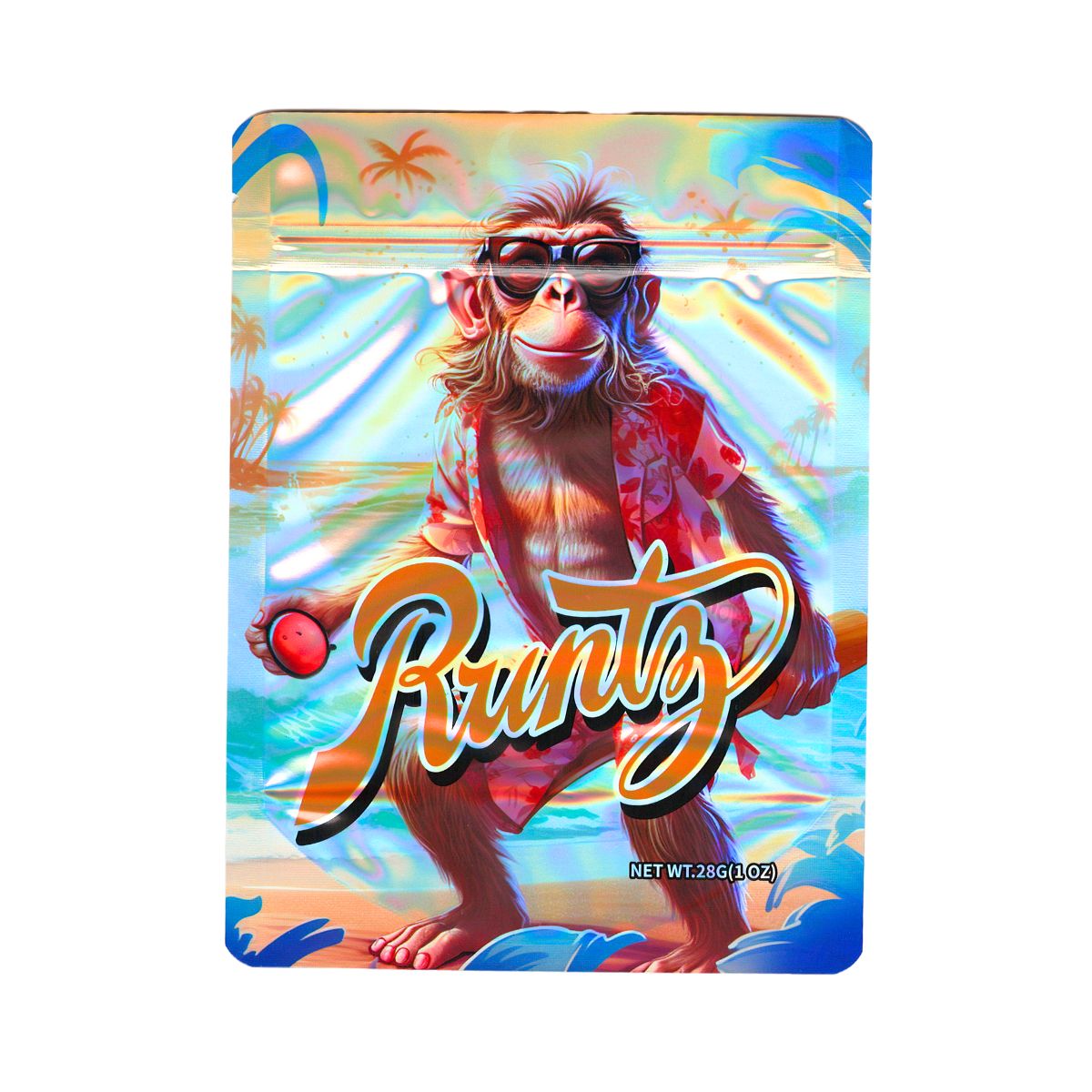 1OZ SMELL PROOF MYLAR BAG 5"X8" 50PCS - Image 7