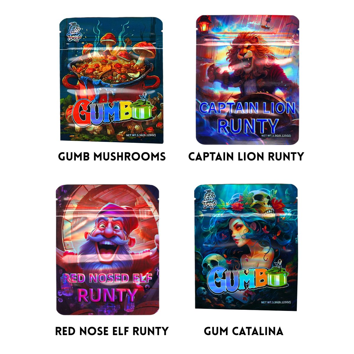 MYLAR LARGE SMELL PROOF BAG 100PCS