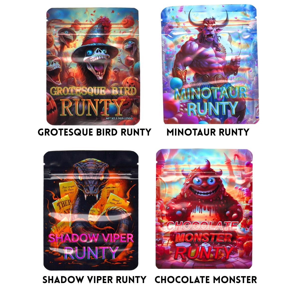 MYLAR LARGE SMELL PROOF BAG 100PCS - Image 4