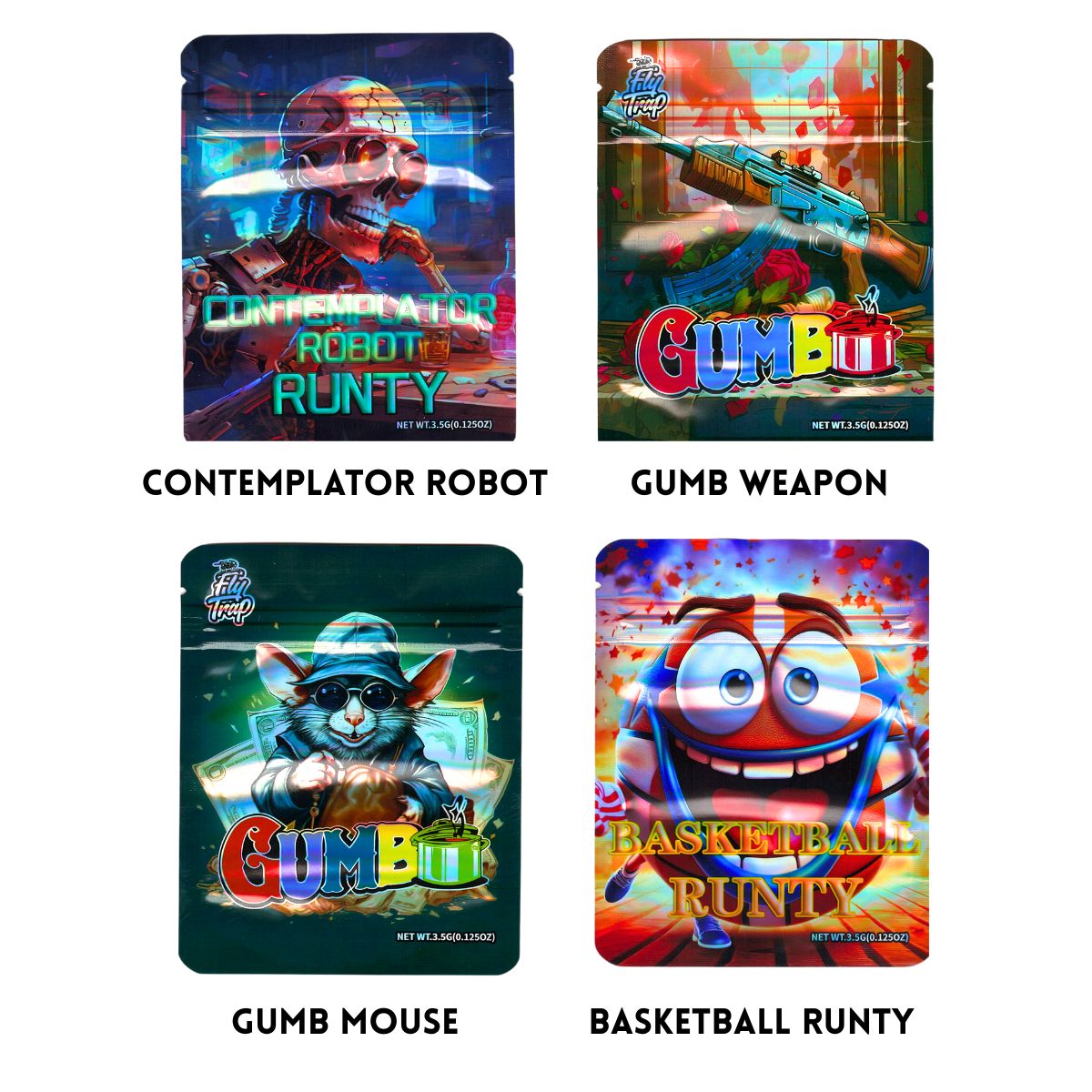 MYLAR LARGE SMELL PROOF BAG 100PCS - Image 5