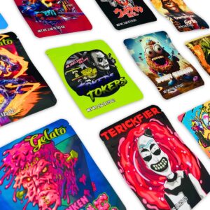 3.5G SMELL PROOF MYLAR BAGS 50PCS