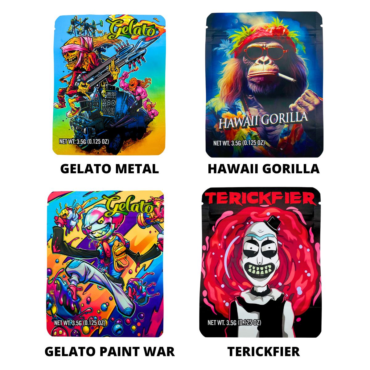 3.5G SMELL PROOF MYLAR BAGS 50PCS - Image 6