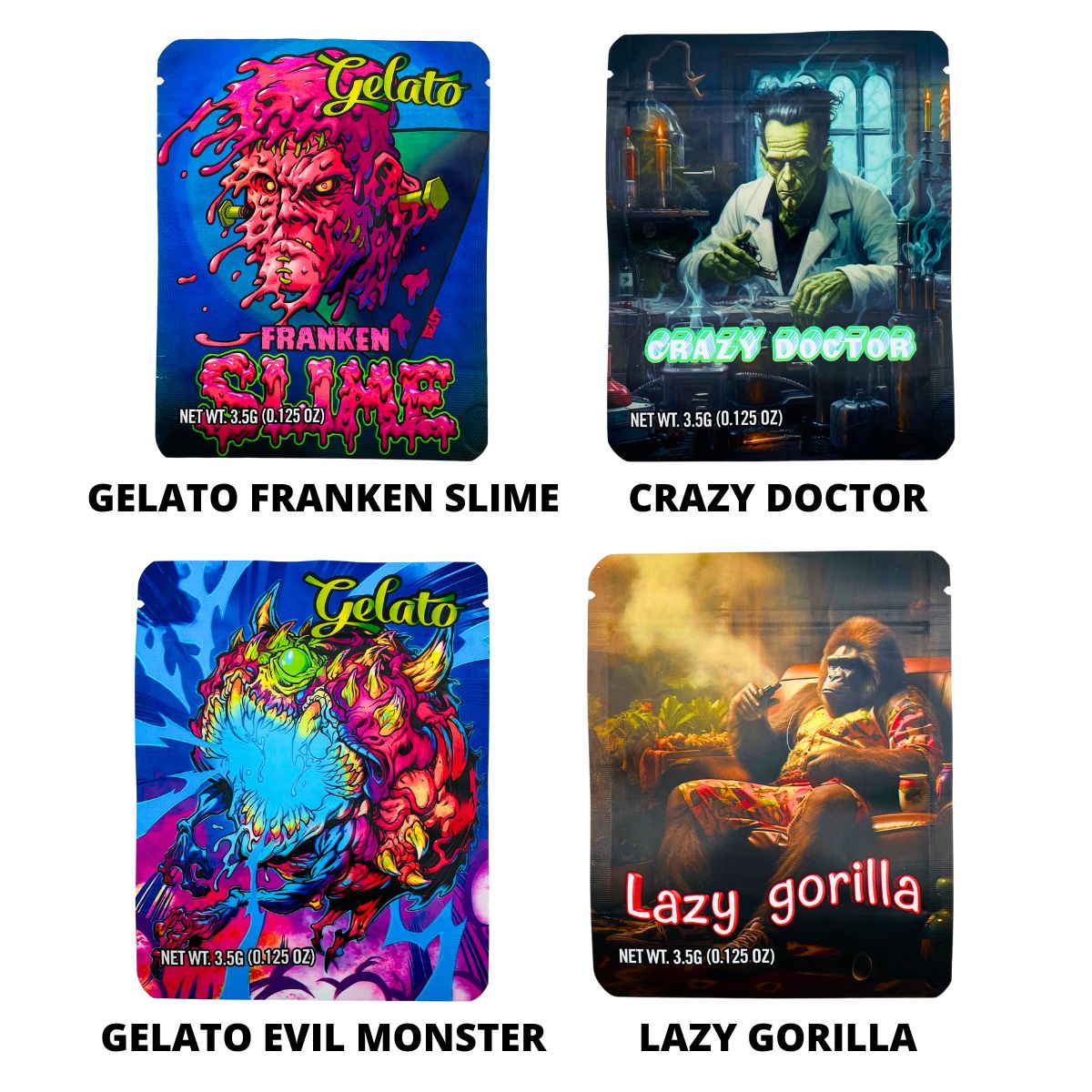 3.5G SMELL PROOF MYLAR BAGS 50PCS - Image 7