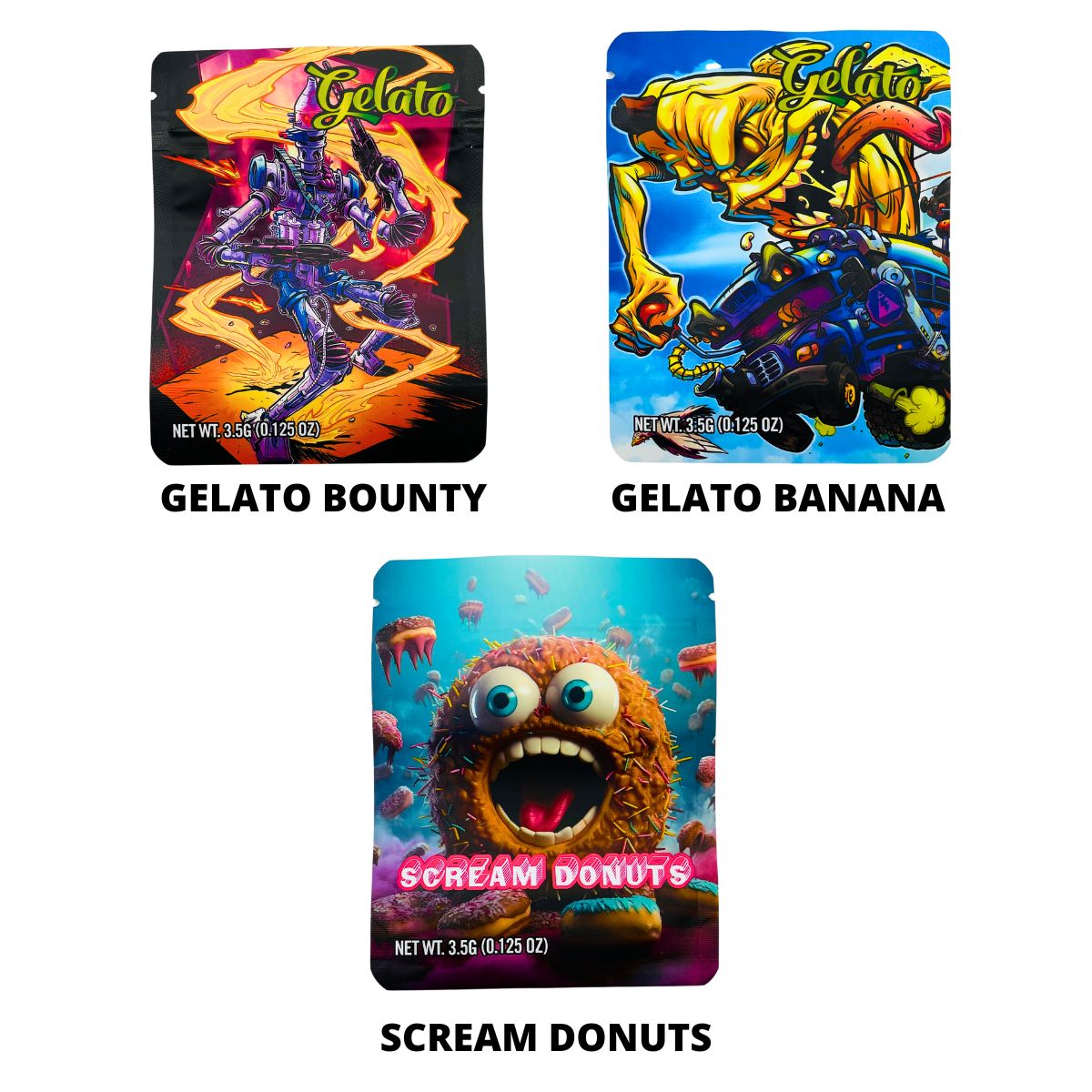 3.5G SMELL PROOF MYLAR BAGS 50PCS - Image 9