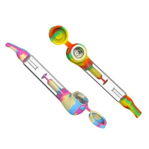 SUNAKIN SILICONE AND GLASS PIPE H2OG SWAP