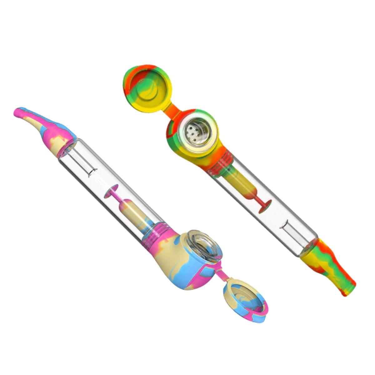 SUNAKIN SILICONE AND GLASS PIPE H2OG SWAP