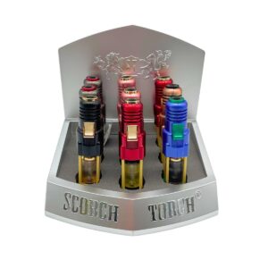 SCORCH TORCH - VISIBLE TANK PEN TORCH 9PCS (61830) [NO SHIPPING]