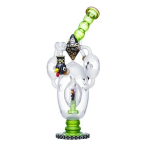 CHEECH WATER PIPE 14.5" HEN GREEN