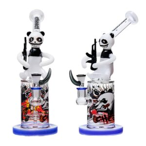 CHEECH WATER PIPE 11" PANDA