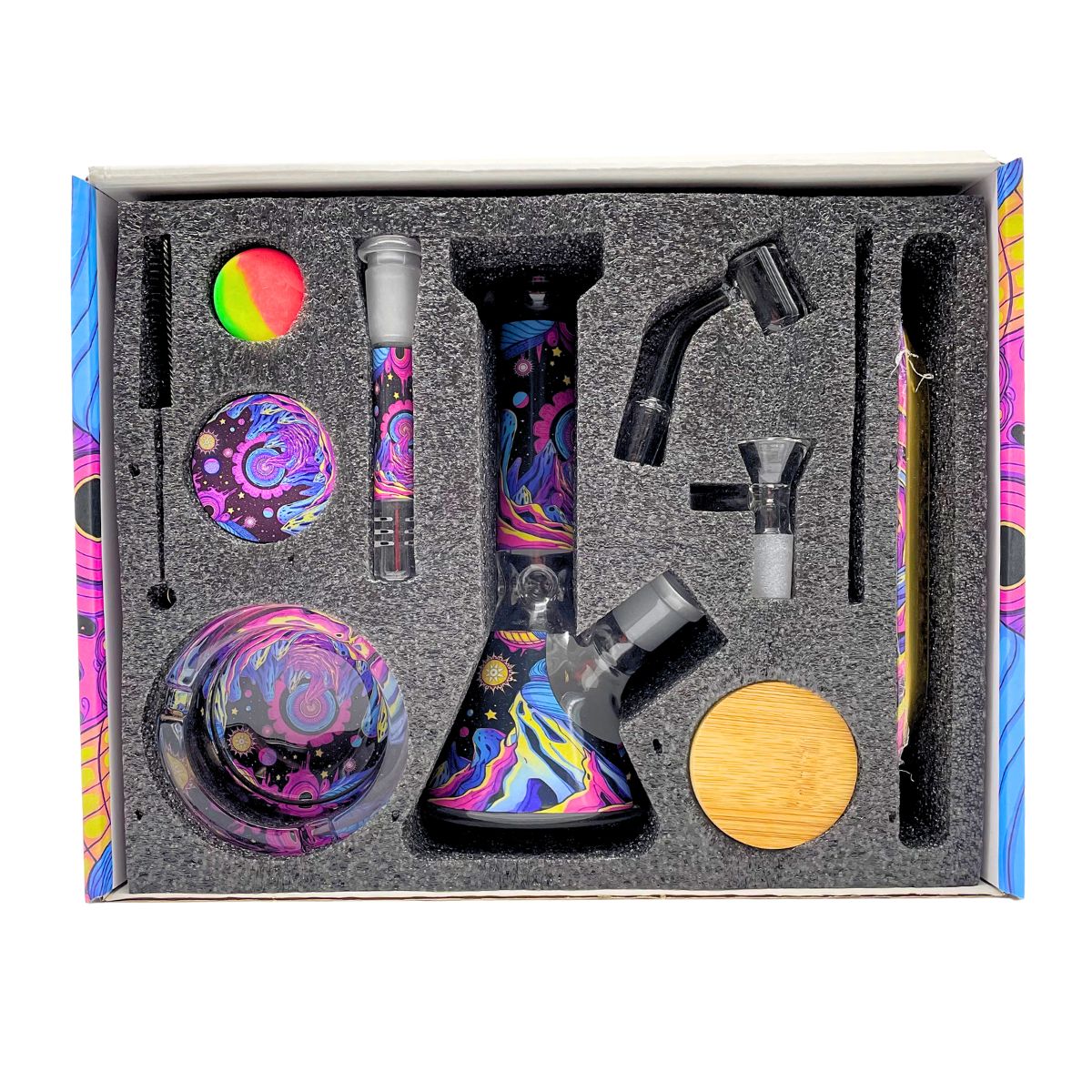 SMOKER KIT WITH WATER PIPE 5-IN-1 - Image 2