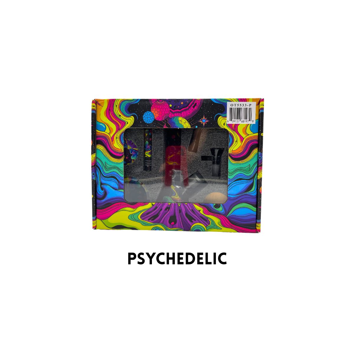 SMOKER KIT WITH WATER PIPE 5-IN-1 - Image 6