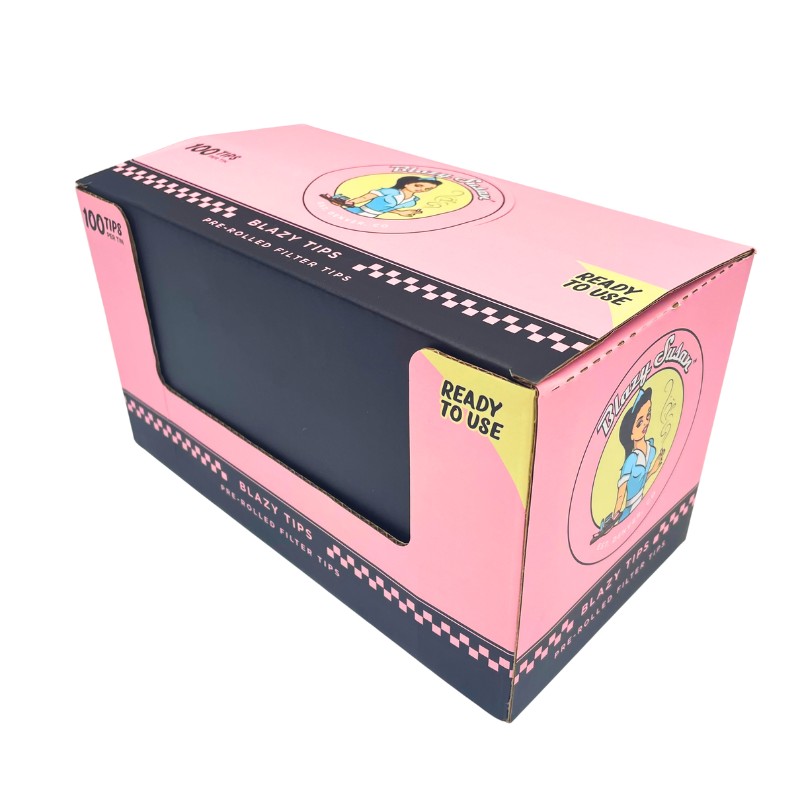 BLAZY SUSAN PRE-ROLLED FILTER TIPS 12/100 PACKS - Image 2