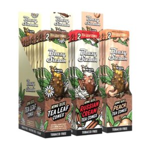 BLAZY SUSAN KING SIZE TEA CONES 10/2 PACKS