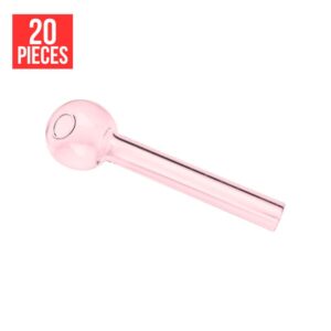 BUBBLER PINK 4" 20PCS [NO SHIPPING]