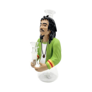 WATER PIPE RASTA MAN 9"