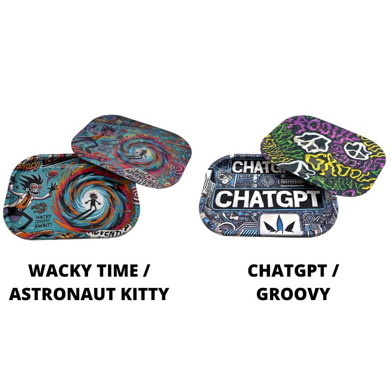 HIPSTER METAL TRAY + MAGNETIC LID 7" X 5"