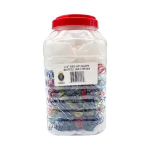 IDGAF SPOON PIPE 2.5" JAR MIXED COLORS 80PCS [NO SHIPPING]