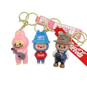 LITTLE MONSTER KEY CHAIN JAR 50PCS