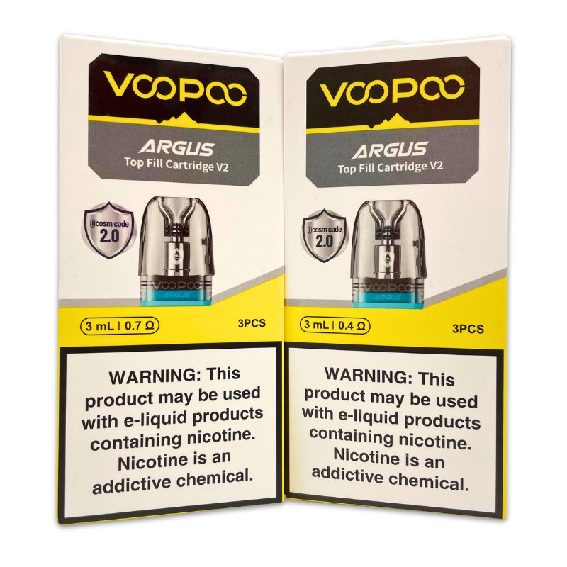 VOOPOO ARGUS TOP FILL CARTRIDGE V2 (3ML) 3PCS