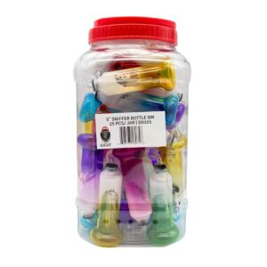 IDGAF SNIFFER BOTTLE BM 5" JAR 25PCS [NO SHIPPING]