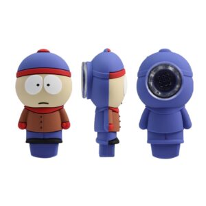SILICONE HAND PIPE SOUTH PARK 3" - STANLEY 5PCS
