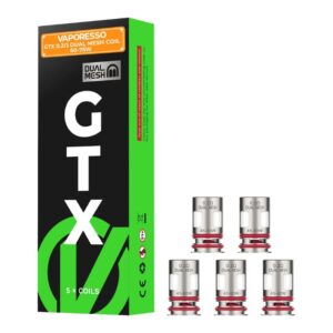 VAPORESSO GTX DUAL MESH COIL 5PCS