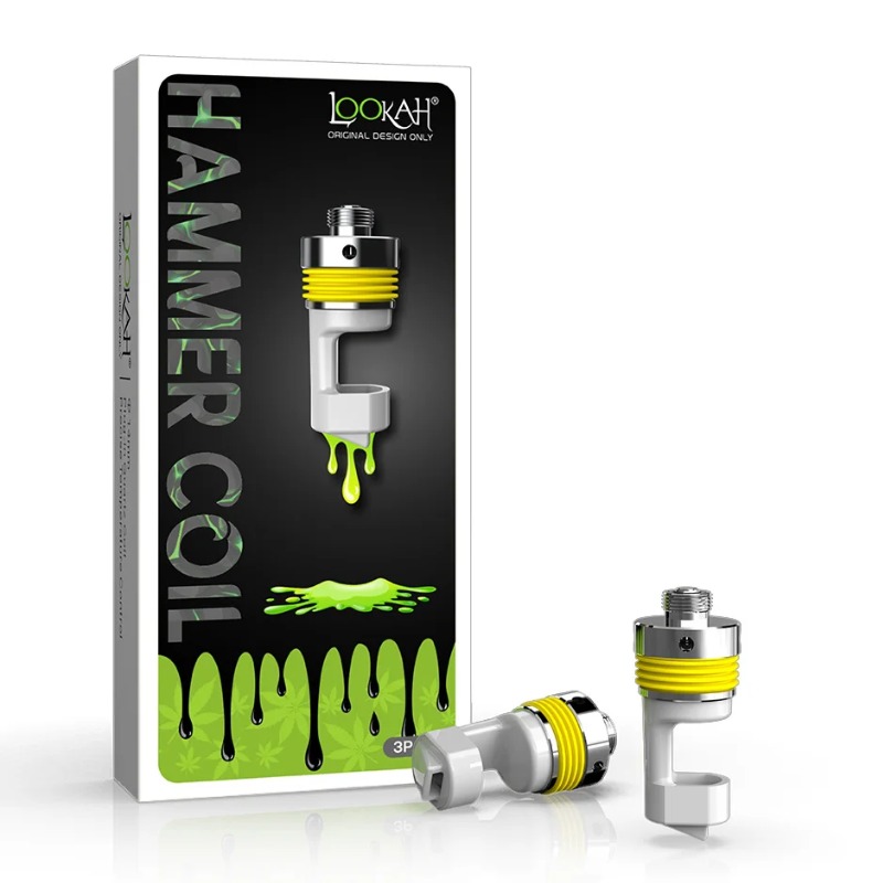 LOOKAH HAMMER E-NAIL QUARTZ COIL 3PCS