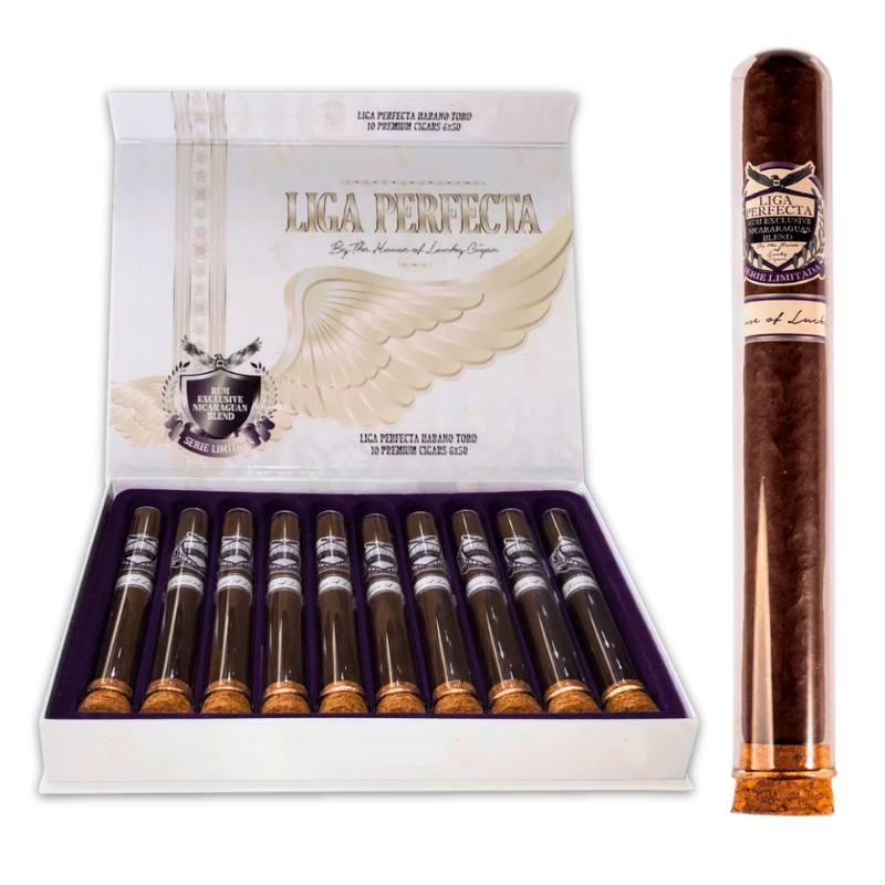 LUCKY CIGAR LIGA PERFECTA MADURO DOUBLE GRANDE 7.5X50 10PCS
