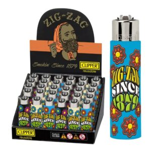 CLIPPER REUSABLE LIGHTER ZIG-ZAG COLLECTION 2 - 30PCS [NO SHIPPING]