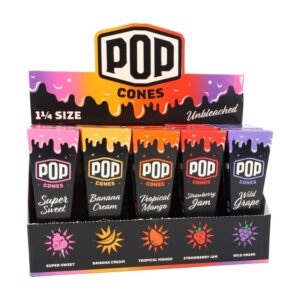 POP CONES 1&1/4 SIZE VARIETY PACK 25/6 PACKS