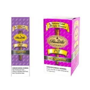 BLUNTVILLE CIGARILLOS 25 PACK