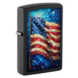 ZIPPO LIGHTER - AMERICAN FLAG ($31.95)