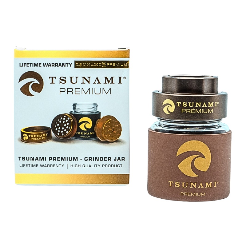 TSUNAMI PREMIUM DRY HERB GRINDER JAR