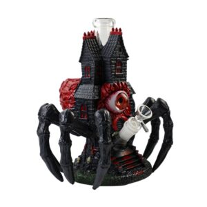 WATER PIPE GHOST EYE CASTLE 10.4" [NO SHIPPING]