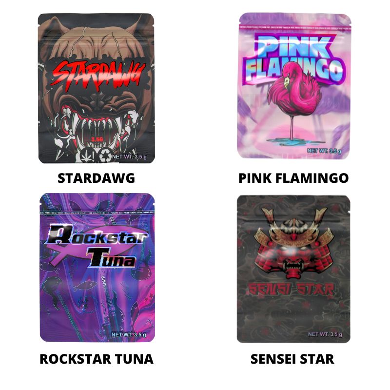 3.5G MYLAR SMELL PROOF BAG + BOXES 100PCS - Image 6