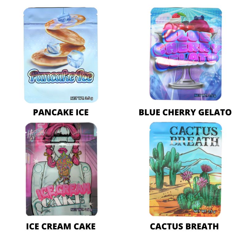 3.5G MYLAR SMELL PROOF BAG + BOXES 100PCS - Image 7