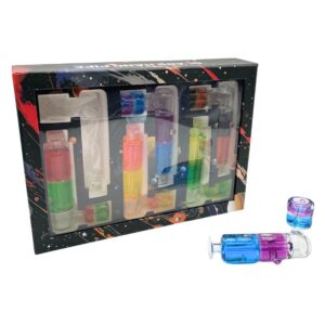 GLASS HAND PIPE GLYCERIN GEL 6PCS (CTP051-MIX)