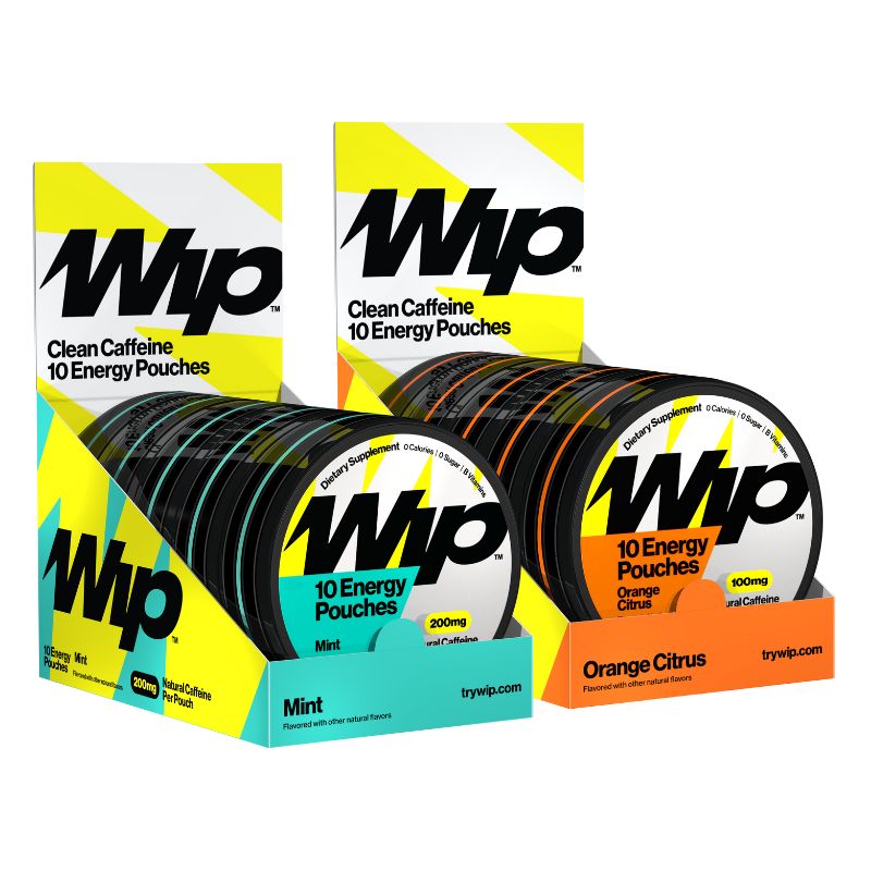 WIP ENERGY POUCHES 5/10 PACKS